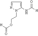 5-Formamide-1-(2-formyloxyethl)pyrazole
