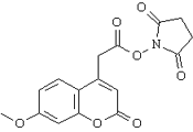7-Methoxy-4-coumarinylacetic acid N-succinimidyl ester