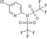 2-[雙(三氟甲烷磺酰)亞氨基]-5-氯吡啶